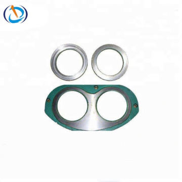 Construction Machinery Parts Concrete Pump wear plate and PM cutting ring